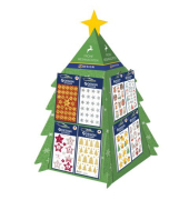 Display Weihnachtssticker, sortiert AVERY ZWECKFORM 53013