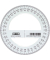 Vollkreis-Winkelmesser 2410 glasklar