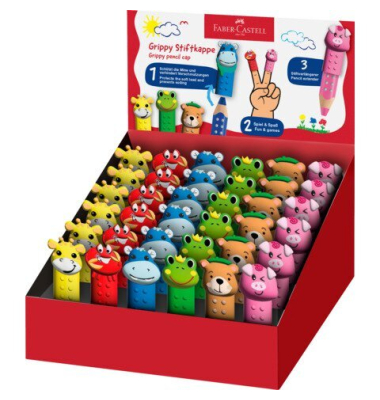 Stiftkappe Grippy, sortiert FABER CASTELL 110706