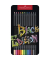 Buntstifte-Set Black Edition, 116413, farbig sortiert, dreikant, ergonomisch, Etui  Metall