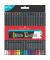 Buntstifte-Set Blackwood, 116424, farbig sortiert, dreikant, ergonomisch, Packung
