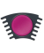Farbkastenersatzfarbe Connector, 125025, Wasserfarbe, magenta