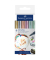 Permanentmarker Metallics, 160706, Packung, 6-farbig sortiert, 1,5mm Rundspitze