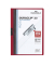 Klemmhefter DURACLIP 30 220031, A4 rot, f&uuml;r ca. 30 Blatt, Polyvinylchlorid (PVC) 80g