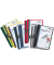 Klemmhefter DURACLIP 30 220000, A4 5x rot/wei&szlig;/anthrazit/hellblau und dunkelgr&uuml;n, f&uuml;r ca. 30 Blatt, Polyvinylchlorid (PVC) 80g