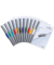Klemmhefter SWINGCLIP 30 226000, A4 transparent/farbig sortiert, f&uuml;r ca. 30 Blatt, Polypropylen (PP) 80g