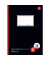 Schulheft 734012225 Style, Lineatur 25 / liniert, A4, 90g, schwarz, 20 Blatt / 40 Seiten