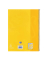 Collegeblock 100050356 Schule, Lineatur 26 / kariert mit wei&szlig;em Rand, A4+, 90g, gelb, 80 Blatt
