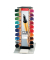Fineliner-Set point 88, 88/240, orange, wei&szlig;e Streifen (Schreibfarbe: 20-farbig sortiert), 0,4mm