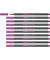 Pen 68 metallic Filzstift pink