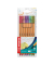 Fineliner-Set point 88, 88/8-04, orange, wei&szlig;e Streifen (Schreibfarbe: 8-farbig sortiert), 0,4mm