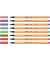 Fineliner-Set point 88, 88/8-04, orange, wei&szlig;e Streifen (Schreibfarbe: 8-farbig sortiert), 0,4mm