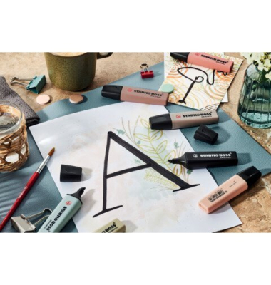 Textmarker BOSS&reg, ORIGINAL NatureCOLORS, sortiert STABILO 7015-2-46
