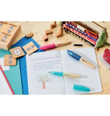 Display F&uuml;llhalter EASYbirdy Timber, RechtsLinks, sortiert STABILO 501012-9