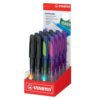 F&uuml;llerpatrone EASYbuddy M+L, sortiert STABILO 503016-17