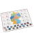 Schreibunterlage Landkarte Deutschland 45348 bunt Deutschlandkarte 53x40cm