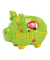 Spardose Schwein (mittel) 10041895 , "Happy Camper"