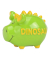 Spardose Schwein (klein) 10042110 , "Dinosau"