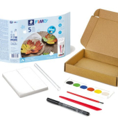 Modelliermasse FIMOair Herbstblatt STAEDTLER 81 SET S05
