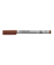 Folienstift Lumocolor, 316-7, braun, 0,6mm, Rundspitze
