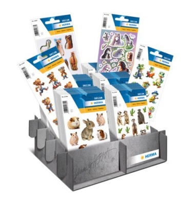 Warenpaket Sticker Decor Tiere, sortiert HERMA 15783