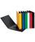 Ringbuch Basic Colours 20407-00, A5 2 Ringe 25mm Ring-&Oslash; Polyproplyen (PP) kaschierte Pappe farbig sortiert