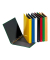 Ringbuch Basic Colours 20405-04, A5 4 Ringe 25mm Ring-&Oslash; Karton, PP-kaschiert gelb