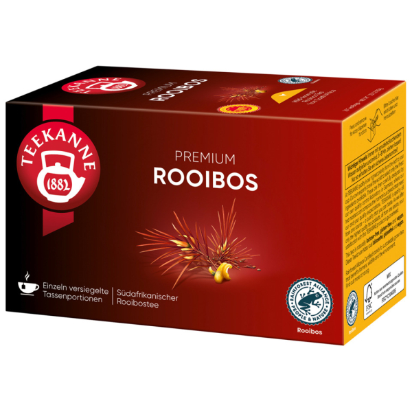 Teekanne Tee Organic 4009300062547, Rooibos, in Beuteln 4009300062547 Teekanne 20 Beutel
