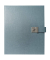 Sammelmappe Summertime Trend 53607, A4 blau/grau, 4,5cm F&uuml;llh&ouml;he, Leineneinband