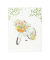 Notizbuch 64 051, Flowery Bike, mehrfarbig, A5, blanko, 100g, 100 Blatt / 200 Seiten