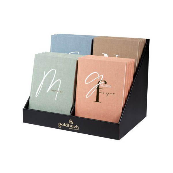 16 Stück Goldbuch Notizbuch 64 715 4009835647158 Goldbuch