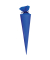 Bastel-Schult&uuml;te 97825, blau, 70cm, rund