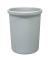 Papierkorb 2030900, 33 Liter, rund, hellgrau
