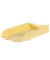 Briefablage Re-LOOP 10298-815, A4/C4, pastellgelb, 100% Recyclingmaterial stapelbar
