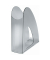 Stehsammler TWIN 1611-69, A4/C4, grau-transparent, Kunststoff, 76mm