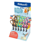 Display Schulschere griffix&reg, - spitz, 15cm, sortiert PELIKAN 300007868