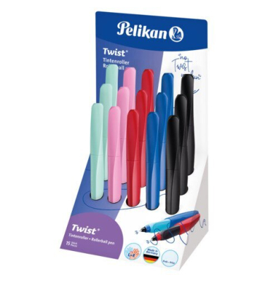 Display Tintenroller Twist&reg, M, sortiert PELIKAN 300007880