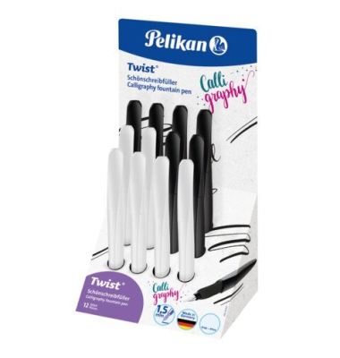Calligraphief&uuml;ller Twist, 1,5mm, sortiert PELIKAN 300007936