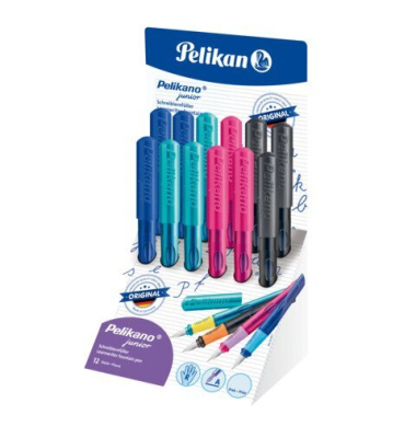 Display F&uuml;llhalter Pelikano&reg, Junior A - Rechtsh&auml;nder, sortiert PELIKAN 300007939