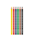 Farbstifte-Set Silverino 700610, farbig sortiert, dreikant, ergonomisch, Packung