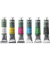 Temperafarbkasten Lukas, K118006, Temperafarbe, 6 Farben, farbig sortiert