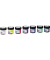 108007 Grundsortiment Schulmalfarbe 18ml  7Farben