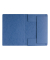 Eckspannmappe 24007-02, A4 blau Karton 335g, f&uuml;r ca. 150 Blatt  (80 g/m&sup2;), mit 3 Einschlagklappen