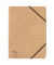 Eckspannmappe Pur natur 40067-11, A4 beige Recyclingkarton 325g, f&uuml;r ca. 250 Blatt, mit 3 Einschlagklappen