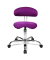 Hocker ST290T33H Sitness 40, lila, mit Rollen, h&ouml;henverstellbar, bis 110kg
