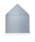 Designbriefumschlag Paperado 16400580, C6, nassklebend, 100g, silber