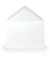 Designbriefumschlag Paperado 16401109, C5, nassklebend, 100g, wei&szlig;