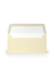 Designbriefumschlag Paperado 16400208, Din Lang, nassklebend, 100g, chamois gerippt
