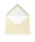 Designbriefumschlag Paperado 16400508, C6, nassklebend, 100g, chamois gerippt