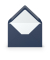 Designbriefumschlag Paperado 16400590, C6, nassklebend, 100g, jeans gerippt